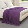 vidaXL Throw Blankets 6 pcs Purple 200 x 150 cm Fleece