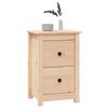 vidaXL Bedside Cabinet 40x35x61.5 cm Solid Wood Pine