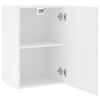 vidaXL TV Wall Cabinets 2 pcs White 40.5x30x60 cm Engineered Wood