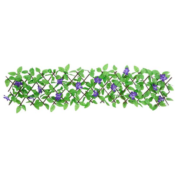 vidaXL&nbsp;Artificial Ivy Trellis Expandable Green 180x20 cm