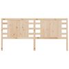 vidaXL Headboard 206x4x100 cm Solid Wood Pine