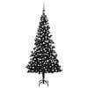 vidaXL Artificial Christmas Tree | Black | PVC | Large