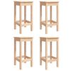 vidaXL 5 Piece Garden Bar Set Solid Wood Pine