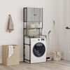 vidaXL Washing Machine Cabinet Grey Sonoma 68x48.5x194 cm