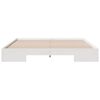 vidaXL Floor Bed Frame White 180 x 200 cm Solid pine wood