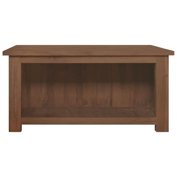 vidaXL Coffee Table 68x68x33 cm Solid Teak Wood