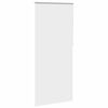vidaXL Roller blind blackout 104.4x230 cm Fabric Width 100 cm white