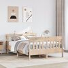 vidaXL Bed Frame without Mattress 140x190 cm Solid Wood Pine
