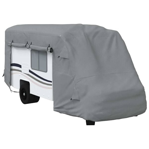 vidaXL Motorhome Covers Grey 570x235x275 cm Non-woven Fabric