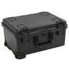 vidaXL Portable Flight Case Black 54x41.5x29 cm PP