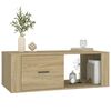 vidaXL Coffee Table Sonoma Oak 100x50.5x35 cm Engineered Wood