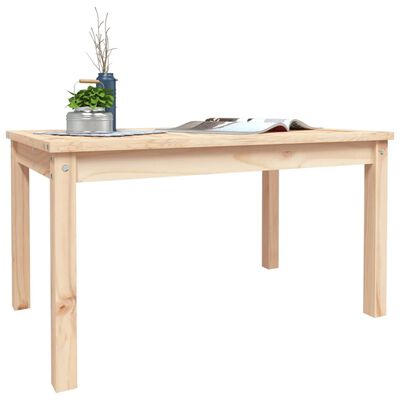 vidaXL Garden Table 82.5x50.5x45 cm Solid Wood Pine