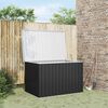 vidaXL Garden Storage Box Anthracite 149x99x93 cm