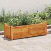 vidaXL Garden Raised Bed Acacia Wood 76x27.6x25 cm