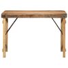 vidaXL Dining Table Brown 110 x 55 x 76 cm Solid reclaimed wood