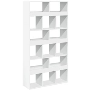 vidaXL Bookcase White 100x33x187,5 cm Engineered Wood