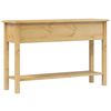 vidaXL Console Table "Corona" 114x34.5x73 cm Solid Wood Pine