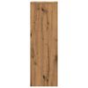 vidaXL Plant Stands 2 pcs Artisian Oak 33x33x100 cm Engineered Wood