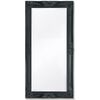 vidaXL Wall Mirror Baroque Style 100x50 cm Black
