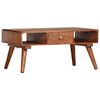 vidaXL Coffee Table 85x50x41 cm Solid Acacia Wood