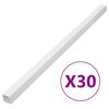 vidaXL Cable Trunking 40x25 mm 30 m PVC