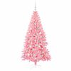 vidaXL Christmas Tree with 300 LEDs with Stand Pink 180 cm PVC