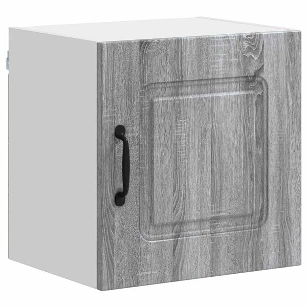vidaXL Kitchen Cabinet with Storage Kalmar Grey Sonoma 40 x 31 x 40 cm