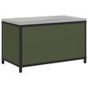 vidaXL Kitchen Storage with Shelf Olive Green 90 x 50 x 53 cm Steel