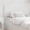 vidaXL Headboard with Headboard White 75 cm Engineered wood