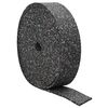 vidaXL Rubber Granulate Roll Black 2000 x 12 x 0.6 cm Rubber