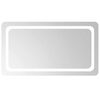 vidaXL LED Bathroom Mirror 90x50 cm