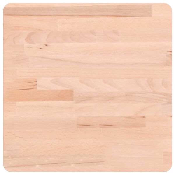 vidaXL Table Top 40x40x1.5 cm Square Solid Wood Beech