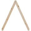 vidaXL Kids' Bed Roof 199x95.5x88 cm Solid Wood Pine