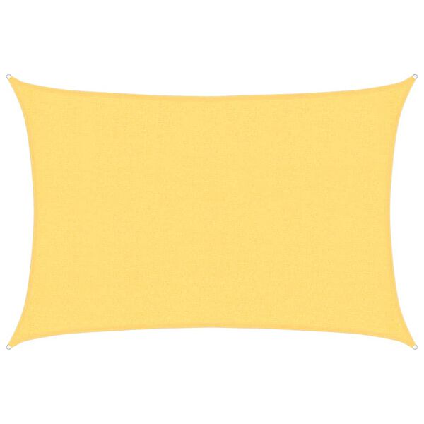 vidaXL Sunshade Sail 160 g/m² Beige 2.5x4 m HDPE