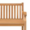 vidaXL Garden Bench 150 cm Solid Teak Wood