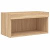 vidaXL 6 Piece TV Wall Units with LED Sonoma Oak Engineered Wood