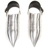 vidaXL Medieval Knight Armour Sabatons Replica LARP Silver Steel