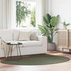 vidaXL Carpet Folding Forest green 140 x 200 cm Polyester