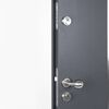 vidaXL Front Door Anthracite 90x200 cm Aluminium