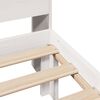 vidaXL Bookcase Bed without Mattress White 100x200cm Solid Wood Pine