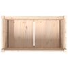 vidaXL Garden Planter 90x50x70 cm Solid Wood Pine