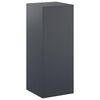 vidaXL Plant Stand Anthracite 40 x 40 x 100 cm Stainless Steel