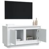 vidaXL TV Cabinet White 80x35x45 cm Engineered Wood