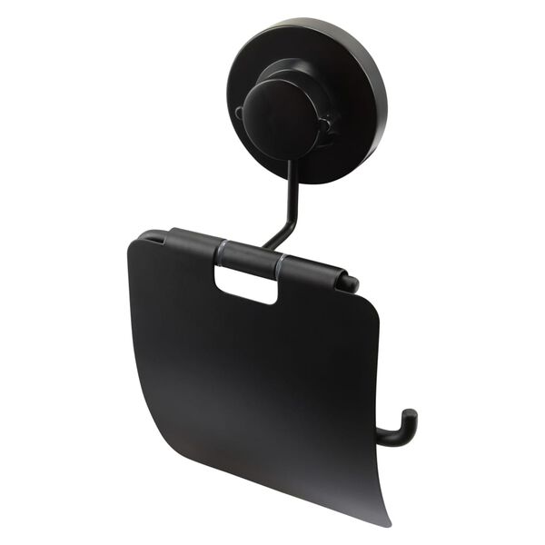 CORNAT Toilet Paper Holder 3in1 comfort Black