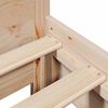 vidaXL Bed frame without Mattress 160x200 cm Solid Wood Pine