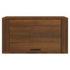 vidaXL Wall-mounted Shoe Cabinet Brown Oak 70x35x38 cm Solid Wood Pine