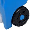 vidaXL Wheeled Water Tank for Camping 40 L Blue