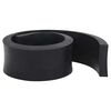vidaXL Rubber Edge for Snow Plow Black 120x8x2 cm