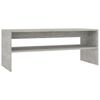 vidaXL Coffee Table Concrete Grey 100x40x40 cm Engineered Wood