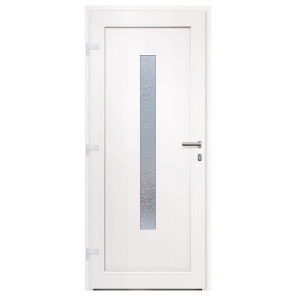 vidaXL Front Door Anthracite 88x200 cm PVC